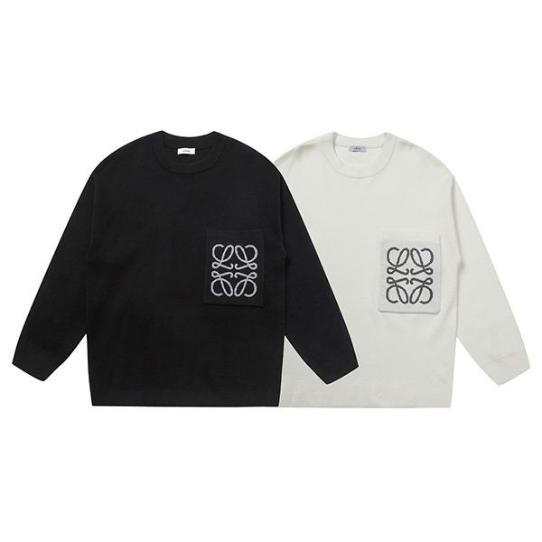 Express delivery Loewe brand logo embroidery anagram sweatshirt fake 2 colors loq59324 Express delivery Loewe brand logo embroidery anagram sweatshirt fake 2 colors loq59324