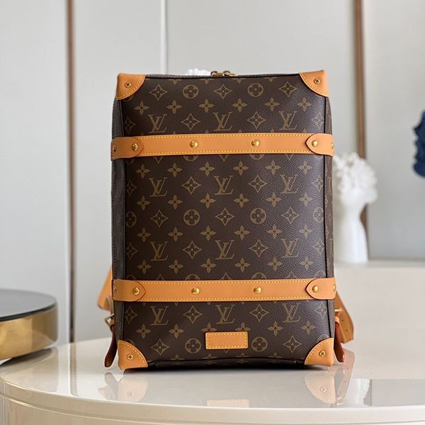 Hard to find Louis Vuitton backpack copy soft trunk men's backpack PM M44752 Hard to find Louis Vuitton backpack copy soft trunk men's backpack PM M44752