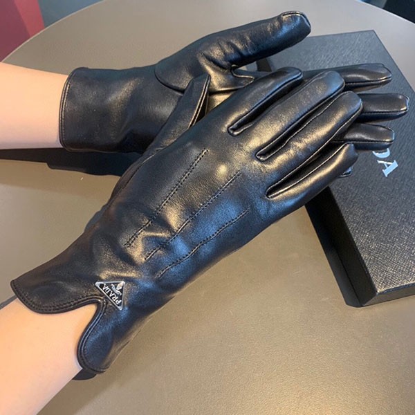 Prada Logo Nappa Leather Gloves Replica puq28148 Prada Logo Nappa Leather Gloves Replica puq28148