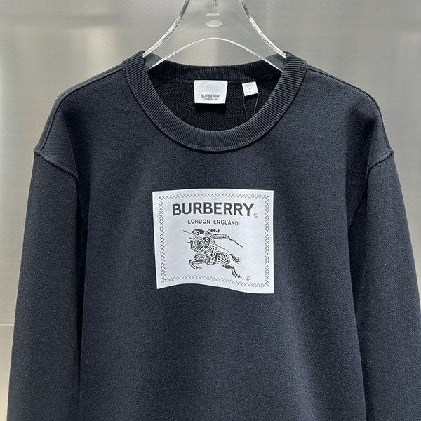 Must-have! Burberry logo cotton sweatshirt copy Bae14442