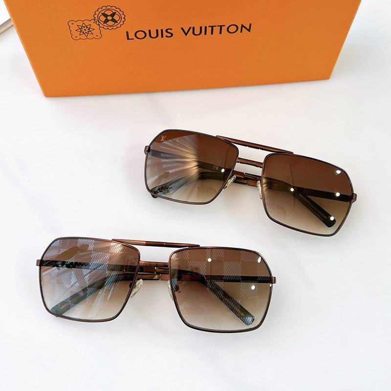 21AW New Louis Vuitton Sunglasses Clockwise Canvas Available in Multiple Colors Z0866U