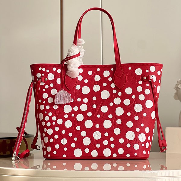 Louis Vuitton x Yayoi Kusama Replica LV x YK Neverfull MM M46422