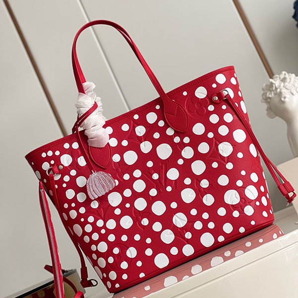 Louis Vuitton x Yayoi Kusama Replica LV x YK Neverfull MM M46422