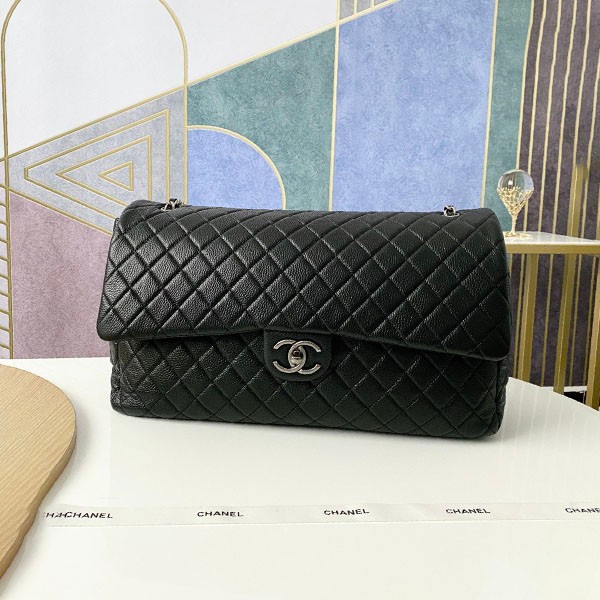 Chanel CC logo travel bag replica black shl15680 Chanel CC logo travel bag replica black shl15680