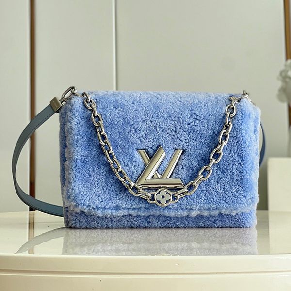Recommended Louis Vuitton Replica Twist MM Shoulder Bag Blue M21040 Recommended Louis Vuitton Replica Twist MM Shoulder Bag Blue M21040