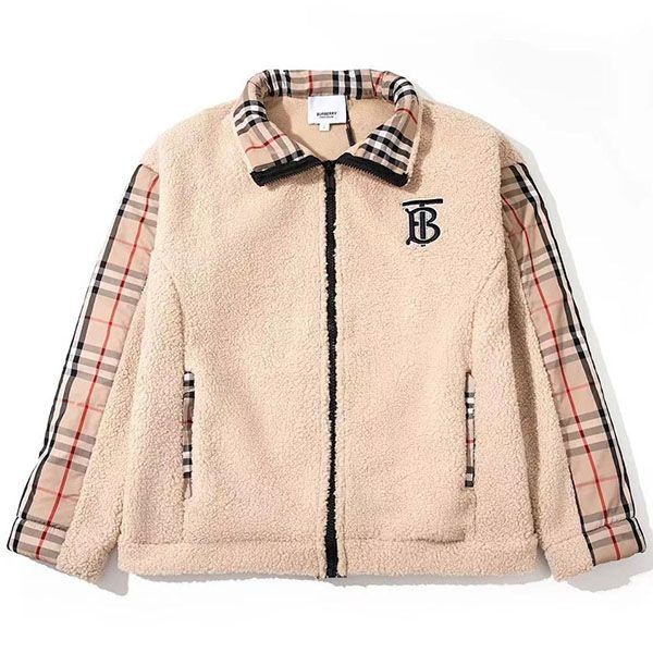 Burberry Jacket Replica Cashmere Blend Fleece Bam24224