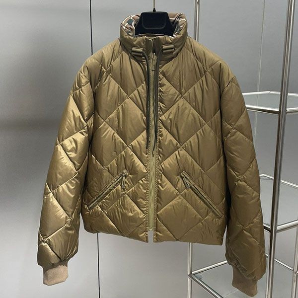Hermes short reversible down jacket replica ert88445