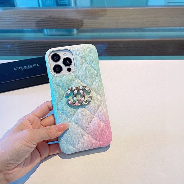 Hard to find new item ☆ Chanel iPhone 13/14 Pro case fake shx85001