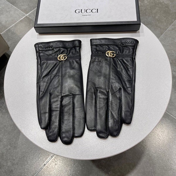 Gucci GG Marmont Leather Gloves Replica guk47194 Gucci GG Marmont Leather Gloves Replica guk47194