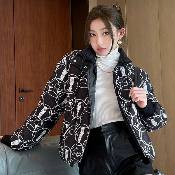 The hottest topic! Hermes short reversible down jacket copy erx53273