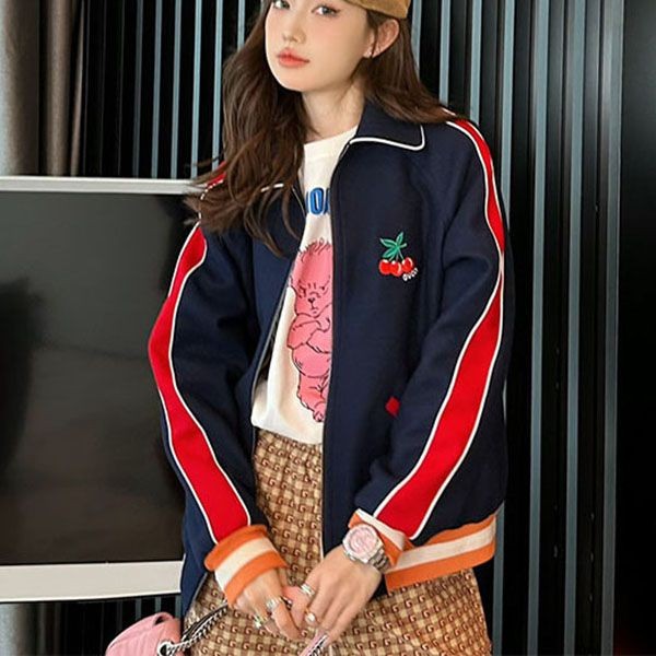 Perfect gift: Gucci cherry jacket replica guv41463