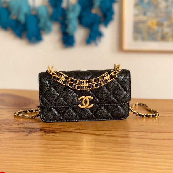 Rare Chanel Replica Flap Phone Case Chain Shoulder Bag AP3021 Rare Chanel Replica Flap Phone Case Chain Shoulder Bag AP3021