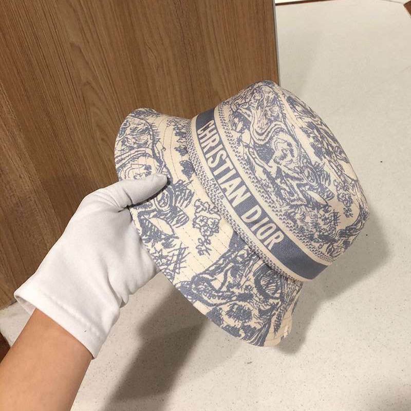 New color ☆ Rare Dior Dior ESORT bucket hat Replica grade n Hard to find dek90056