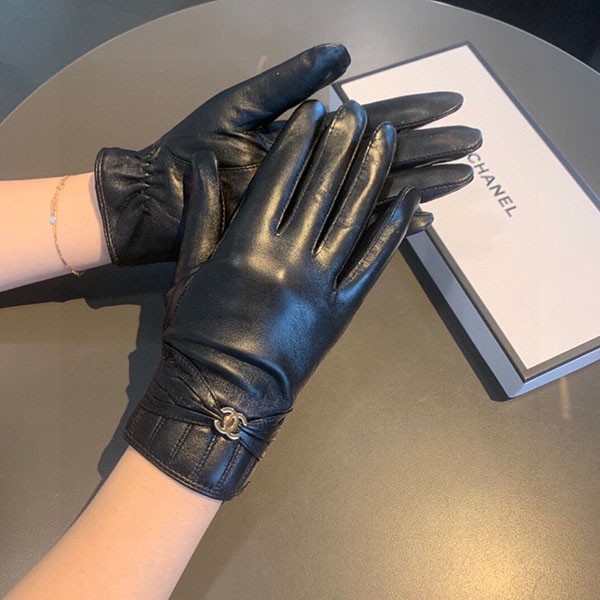 [Fashionable?] Chanel Leather Gloves Replica shz34455