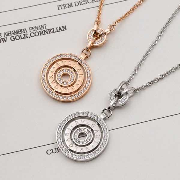 Very popular Bulgari necklace copy 18K gold Buo70692