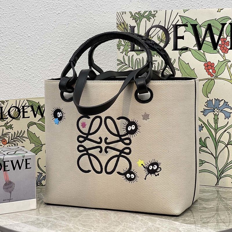 Sale New Loewe Anagram Tote Bag Replica Small Spirited Away lov02003
