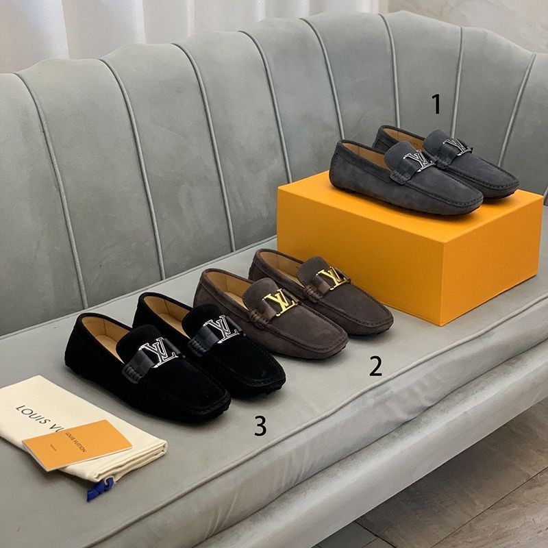 Battle for Louis Vuitton Men's Loafers Shoes Replica vur49207