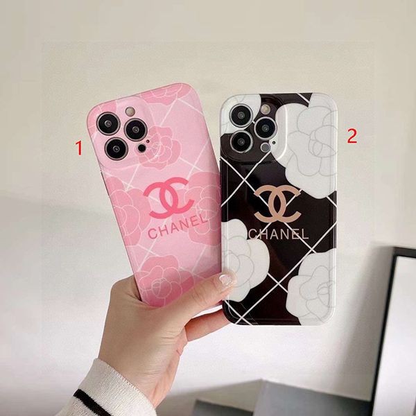 New colors available★ Chanel iPhone 13 fake/14 Pro case in 2 colors shz99921