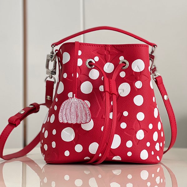 Louis Vuitton x Yayoi Kusama LV x YK NeoNoe BB Replica / Collaboration Item! M21730 Louis Vuitton x Yayoi Kusama LV x YK NeoNoe BB Replica / Collaboration Item! M21730
