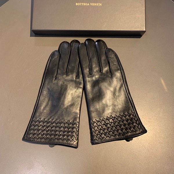No.1 Popular Bottega Veneta Intrecciato Leather Gloves Replica Free Shipping bod03184