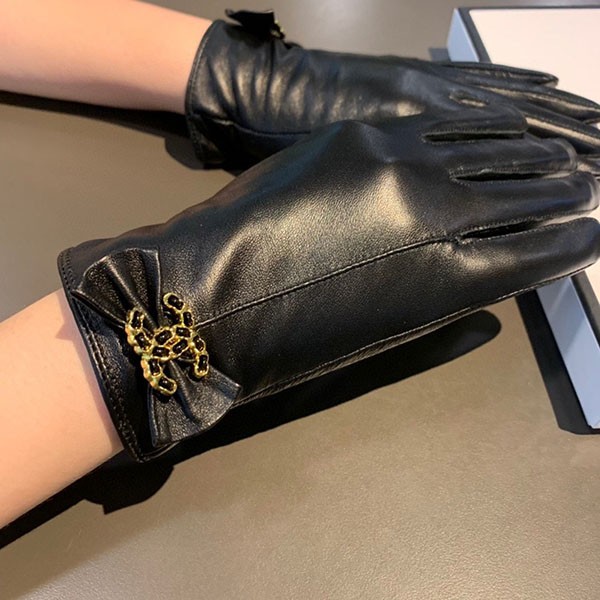 High quality Chanel leather gloves replica shd49776