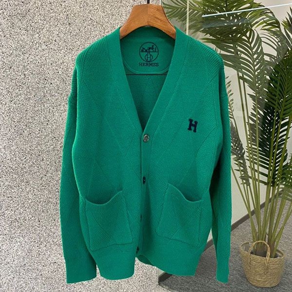 Cute Hermes stitched long sleeve fake cardigan eri98706 Cute Hermes stitched long sleeve fake cardigan eri98706