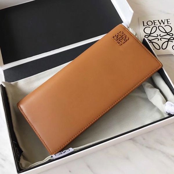 Autumn/Winter Sale Loewe Soft Grain Calf Long Horizontal Wallet Replica loc13489