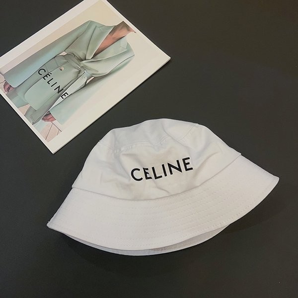 Attention ★ Celine logo cotton bucket hat fake new limited edition Cef01283