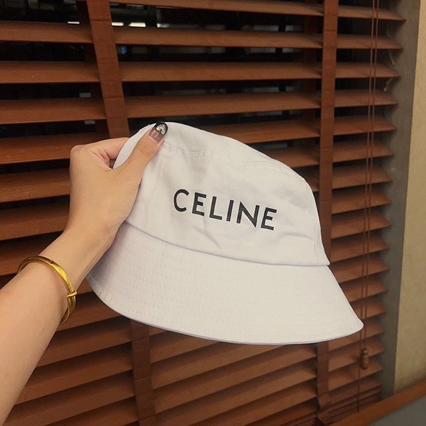 Attention ★ Celine logo cotton bucket hat fake new limited edition Cef01283