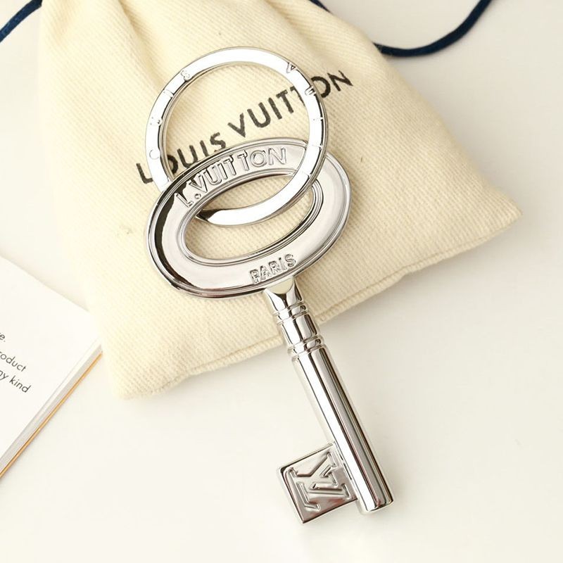Lowest price challenge? Louis Vuitton bag charm copy keychain vud80017