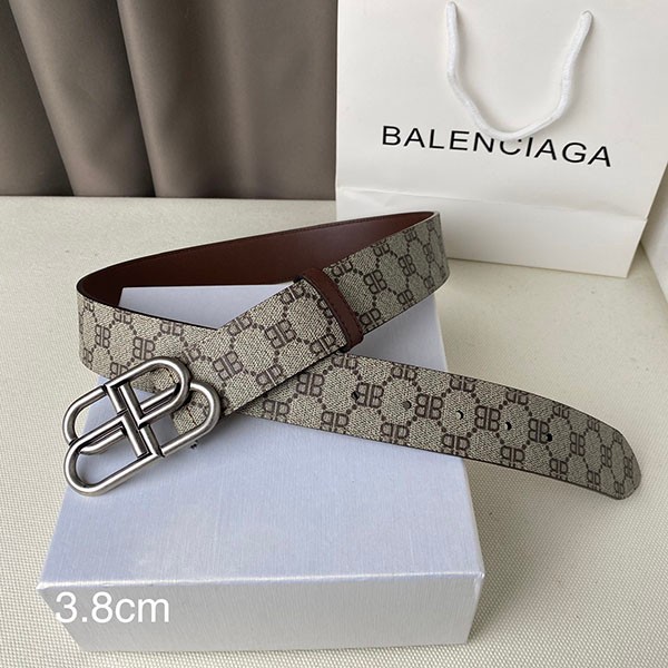 Balenciaga Replica BB Signature Belt 30/40MM baf80795