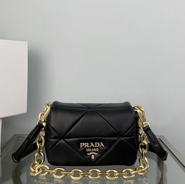 Secured Prada Nappa Leather System Patchwork Bag Replica puh48379