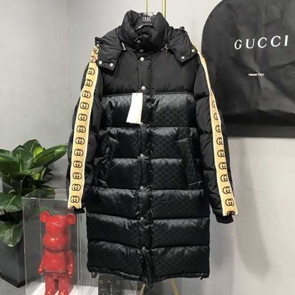 Hard to find Gucci GG cotton canvas down jacket gun26109