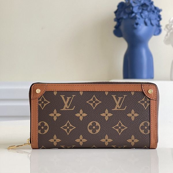 Eye-catching color Louis Vuitton Trunk Zippy Wallet Replica M80558 Eye-catching color Louis Vuitton Trunk Zippy Wallet Replica M80558