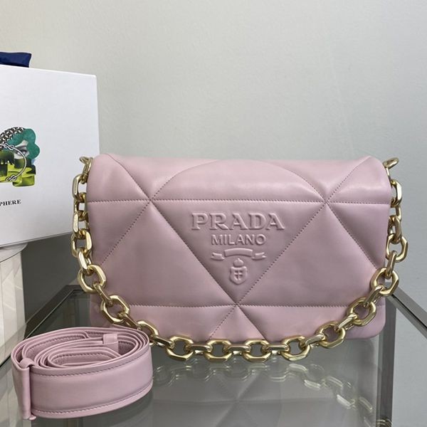 n-grade recommended fake Prada padded nappa leather shoulder bag puz72378 n-grade recommended fake Prada padded nappa leather shoulder bag puz72378