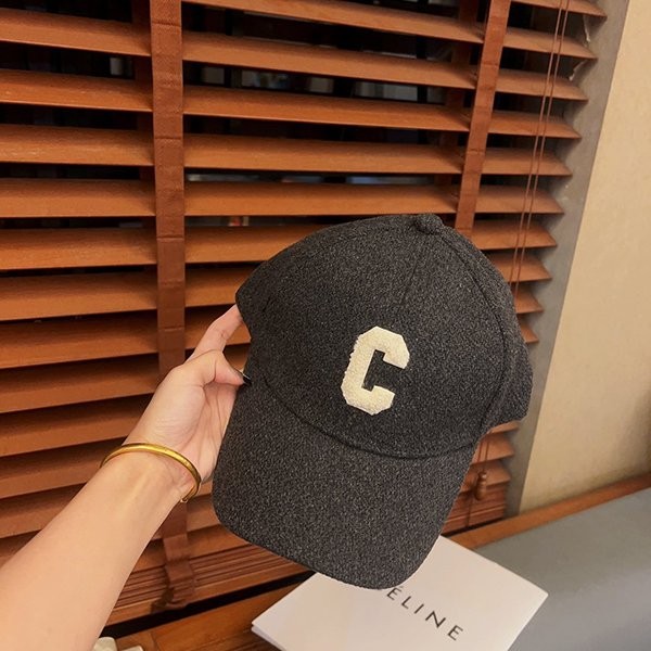 New color ☆ Rare Celine wool baseball cap replica Cec72788