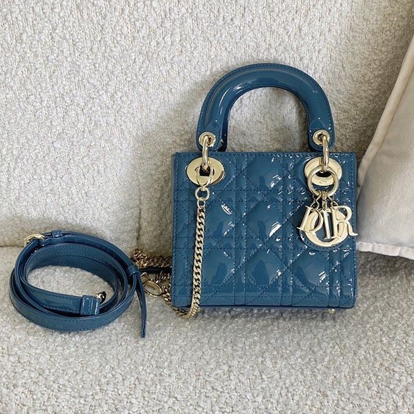Attention ★ Lady Dior replica lambskin mini bag dev62505