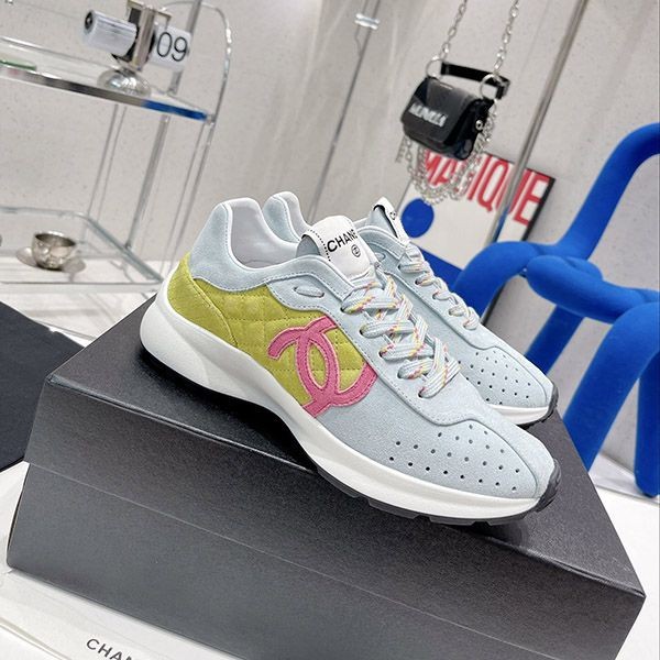 New sale Chanel CC logo sneakers replica shn76041