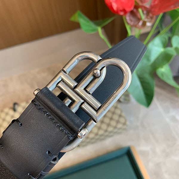 Balenciaga BB logo leather belt replica bar71916