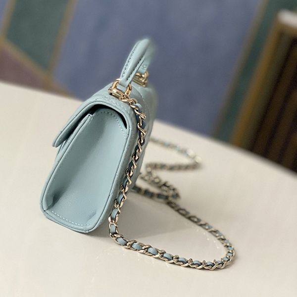 Secured Chanel Chain Clutch Enamel Mini Bag Replica shp51706