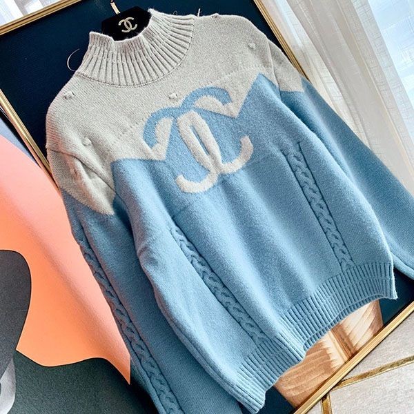 ★Safe shipping with tracking Chanel knit top sweater shu82794