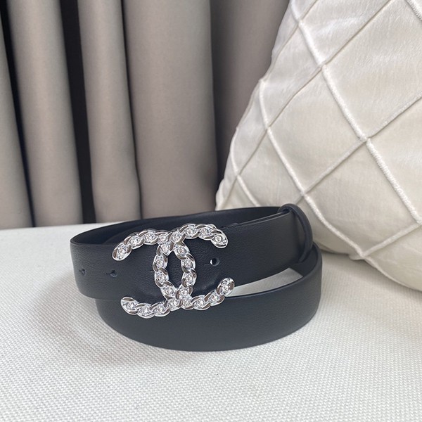 Chanel replica ☆ Adult luxury belt calfskin 3.0cm shu17337