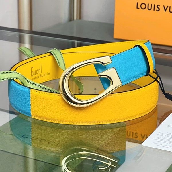 Classic Gucci Buckle Two Tone Belt Replica guy88462 Classic Gucci Buckle Two Tone Belt Replica guy88462