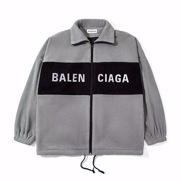 Balenciaga logo zip-up jacket loved by many celebrities, neon grey, fake bae62569
