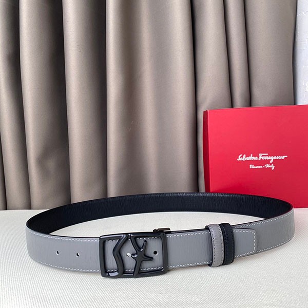 Hard to find Ferragamo SF buckle reversible belt replica fey07156 Hard to find Ferragamo SF buckle reversible belt replica fey07156