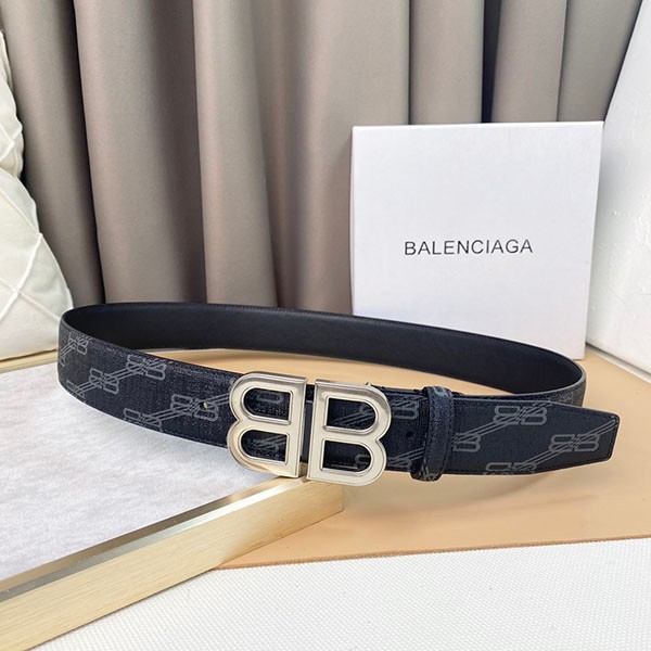 Balenciaga BB HOURGLASS Signature Belt Replica 38MM ban57762