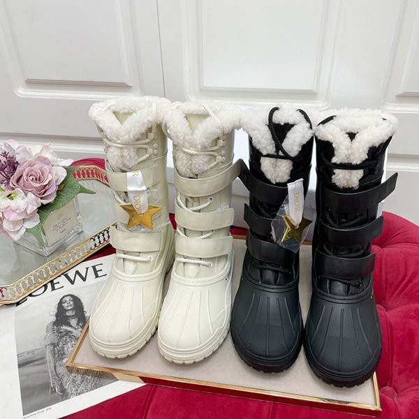 Hard to find! Dior fluffy boots replica dej34368 Hard to find! Dior fluffy boots replica dej34368
