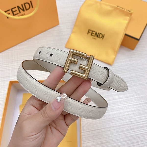 Popularity rising Fendi FF motif leather belt calf leather first come first served? fej20363