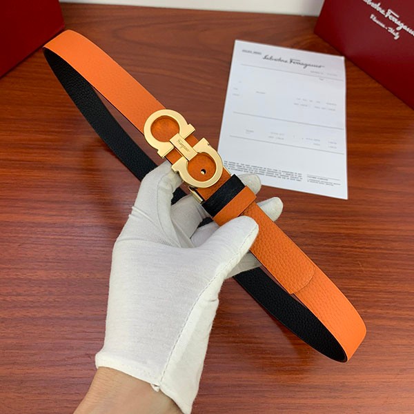 Ferragamo logo buckle belt replica fex59299