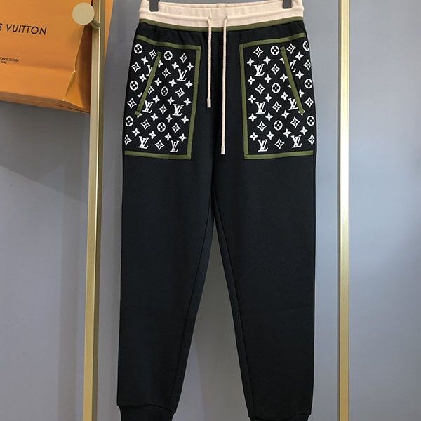 n-grade recommended Louis Vuitton trim jogging pants vuh96171